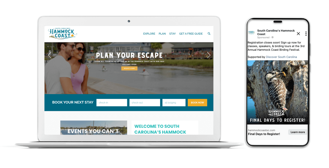 South Carolina's Hammock Coast | Brand Development